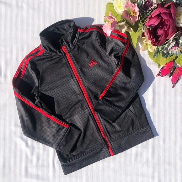 Adidas Zip Up Stripe Jacket - Picture 2 of 6